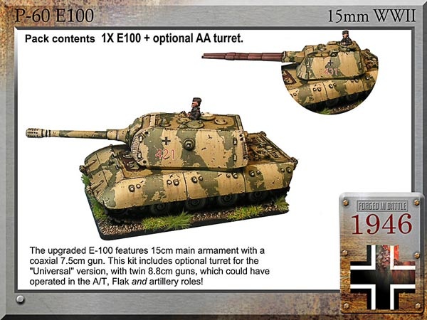 E-100 super tank, 15cm/7.5cm or UA-88 (1)