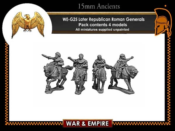 Later Republic Roman Generals