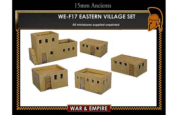 Eastern Village People Set & Resin Buildings