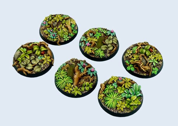 Jungle Bases, Round 40mm (2)