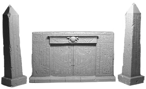 Obelisken und Eingänge