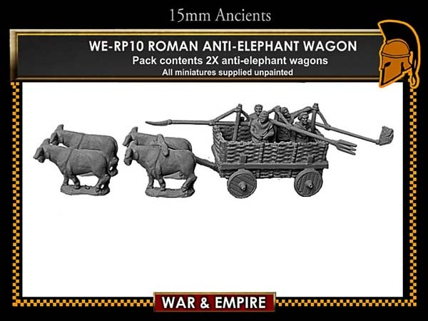 Roman Anti-Elephant Wagons (Pyrrhic Wars)