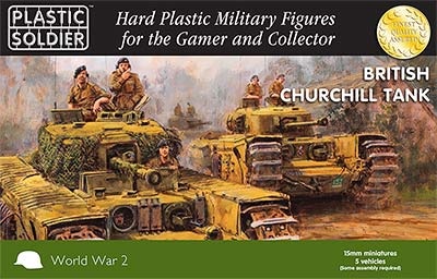 15mm WW2 British Churchill Tank (5)