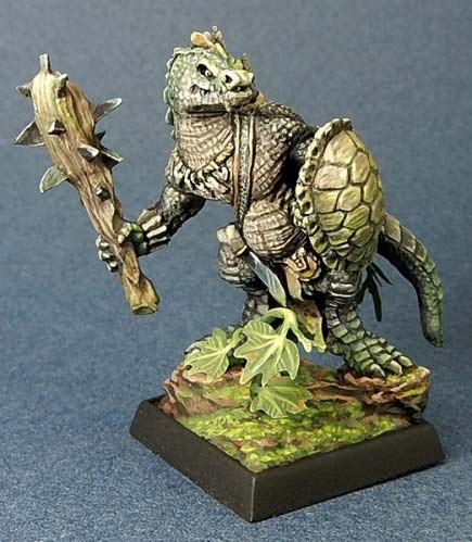 Lizardman w/ Club & Shield
