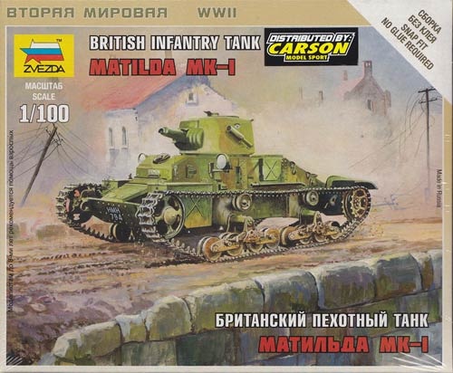 1:100 Wargame AddOn: Matilda MK-1
