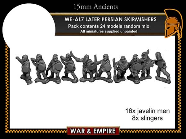 Later Persian, Skirmishers