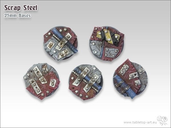 Scrap Steel 25mm rund (5)