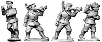 Chinese Buglers & Std. Bearers